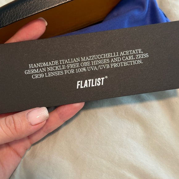 Flatlist Eyewear Veneda Carter Edition Disco Sunglasses with orange lenses - Picture 7 of 7